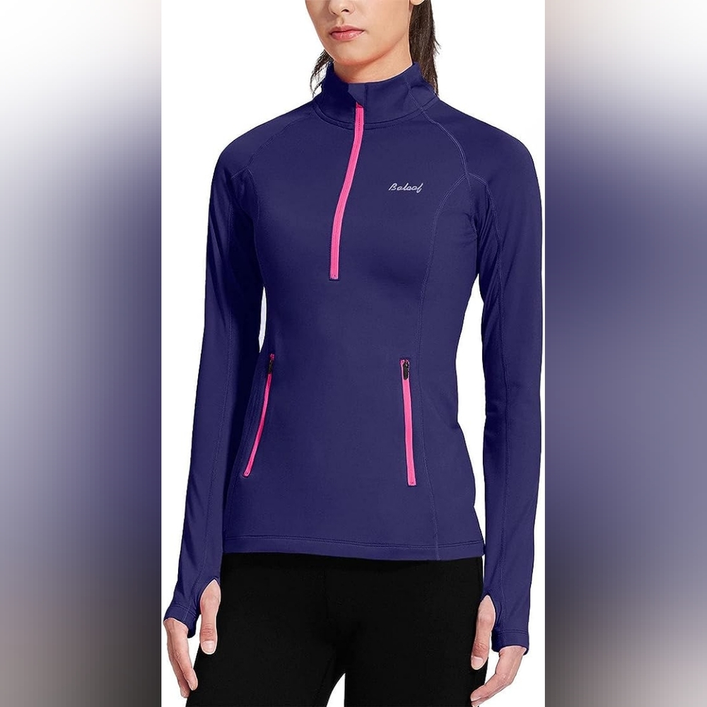 BALEAF Women's Winter Running Gear Thermal top. Size XSmall NWT